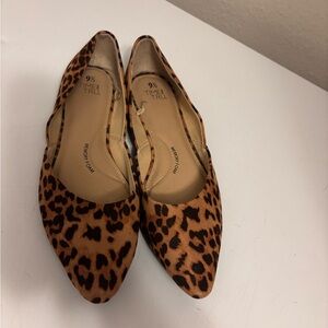 Time and Tru Women's Animal Print Flats